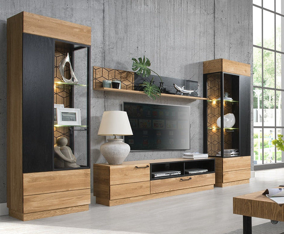VESKOR Mozaik oak wood furniture, modern, elegant, industrial design