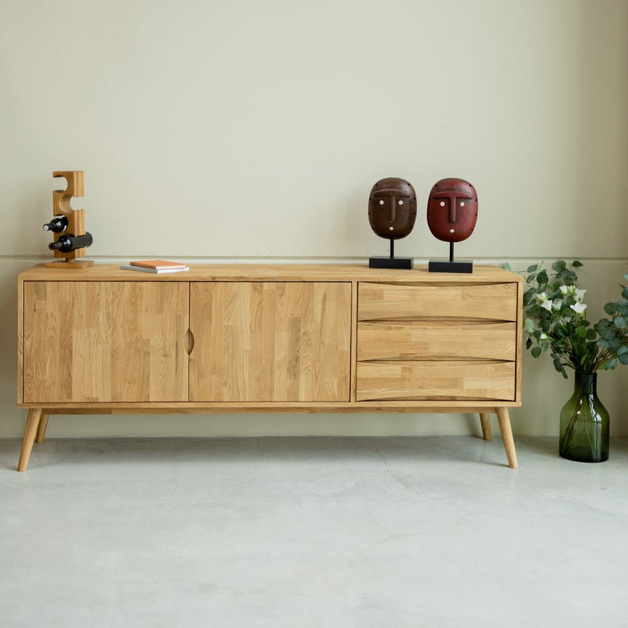 VESKOR Malmo sideboard solid wood oak Modern Nordic furniture