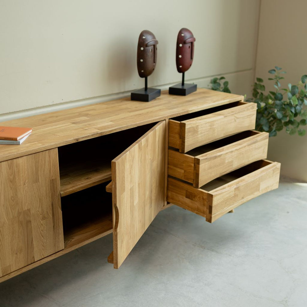VESKOR Malmo sideboard solid wood oak Modern Nordic furniture