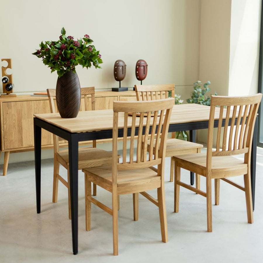 VESKOR MADRID Solid oak dining table MADRID Modern Nordic furniture