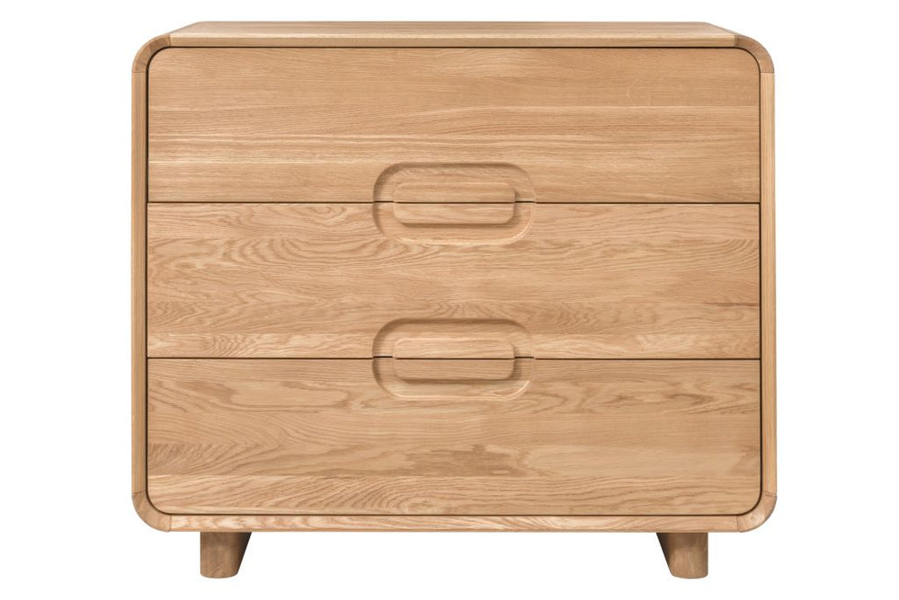 VESKOR Deo chest of drawers solid oak wood modern nordic furniture