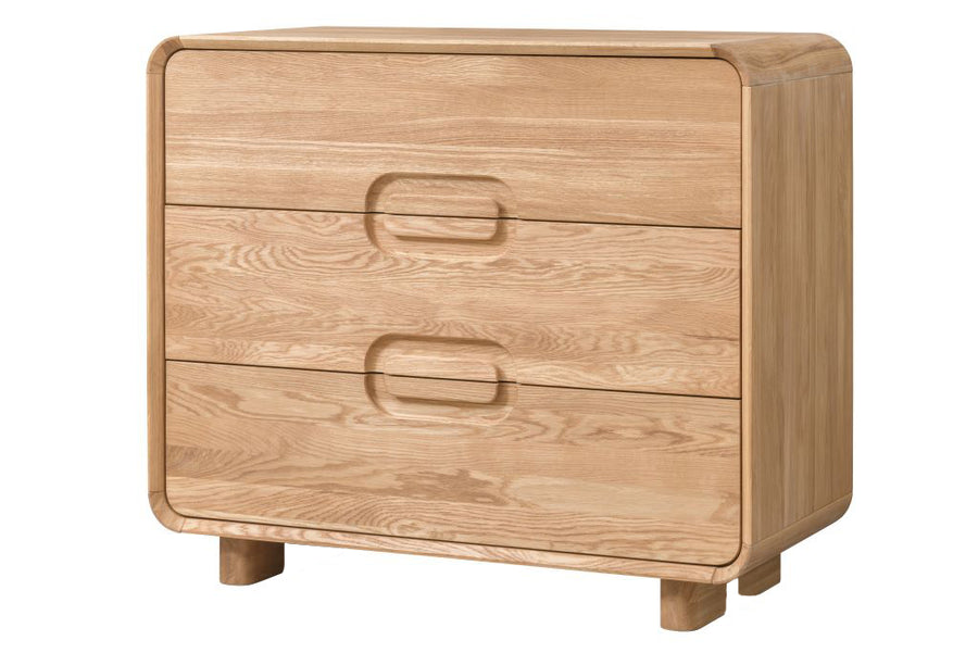 VESKOR Deo chest of drawers solid oak wood modern nordic furniture